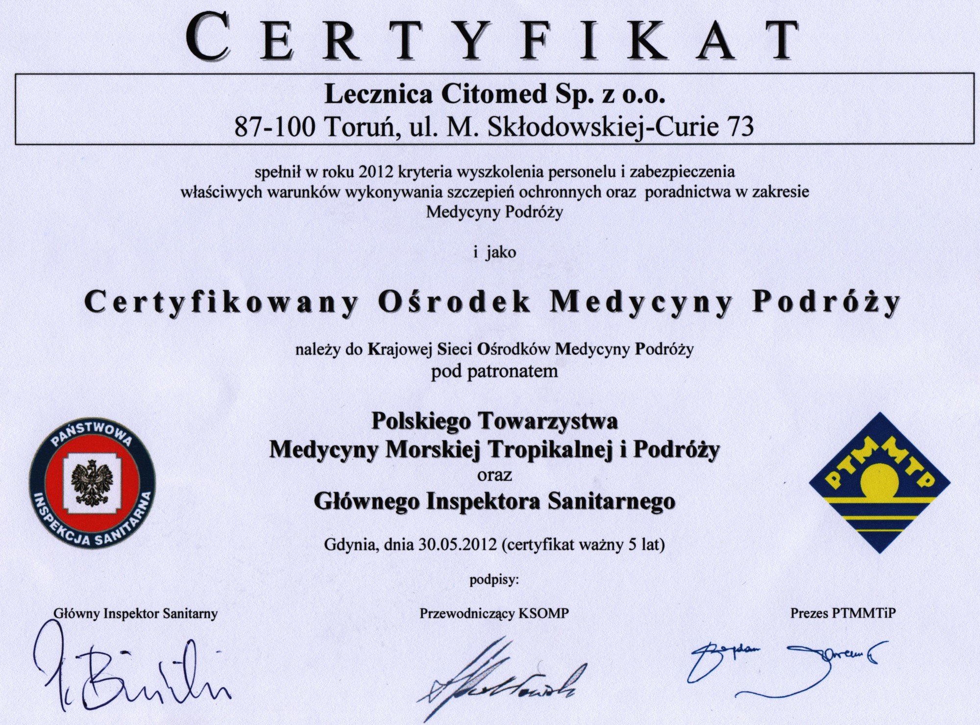 Certyfikat